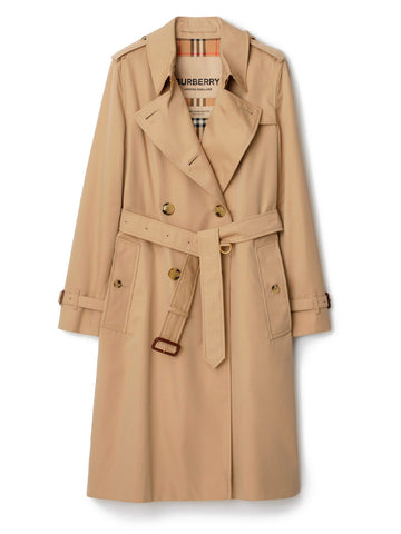 BURBERRY Women's Long Heritage Trench Jacket