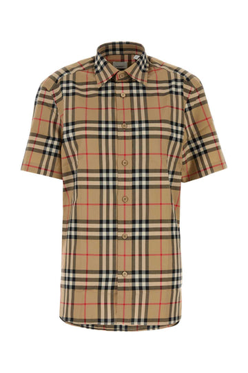BURBERRY Embroidered Poplin Shirt for Women