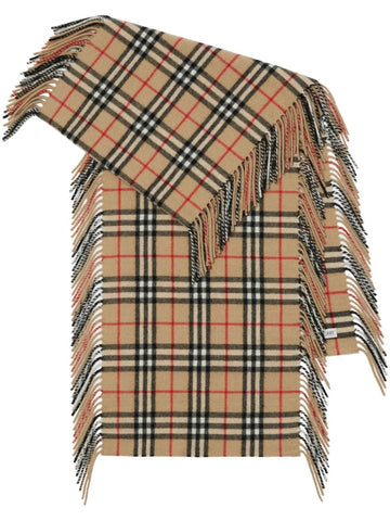 BURBERRY Embroidered Cashmere Scarf
