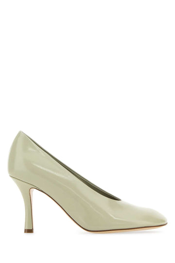 BURBERRY Mini Leather Baby Pumps