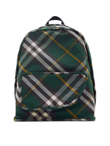 BURBERRY Shield Check Nylon Backpack 46X39X21 CM