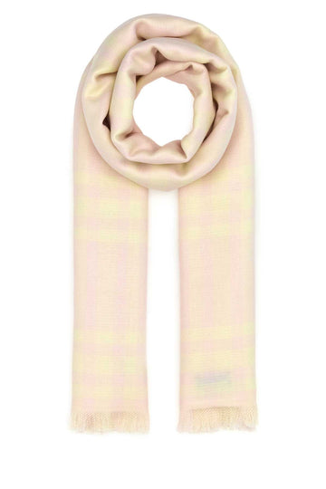 BURBERRY Wool Blend Printed Scarf