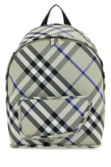 BURBERRY Printed Nylon Shield Mini Backpack