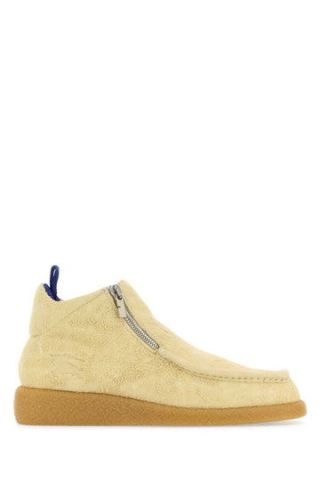 BURBERRY Men's Suede Chance Ankle Boots
