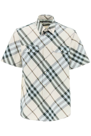 BURBERRY Classic Cotton Long Sleeve Shirt for Men