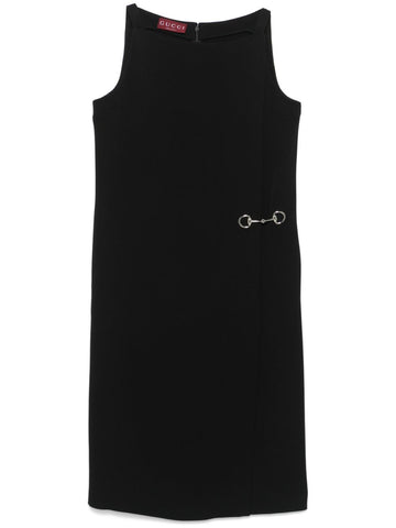 GUCCI Horsebit Midi Dress
