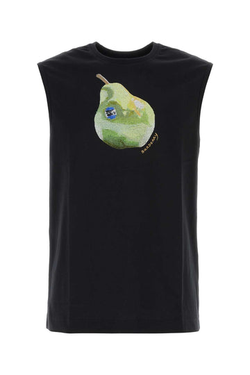 BURBERRY Stretch Cotton Tank Top for Men
