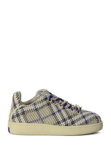 BURBERRY Embroidered Fabric Box Sneakers for Men