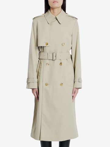 BURBERRY Women's Classic Long Trench Jacket