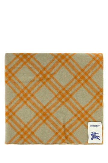 BURBERRY Checked Wool Blanket for Women - Fall 2024 Edition