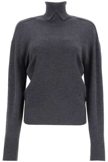 BURBERRY Wool Sweater for Women - Cozy Fall Essential