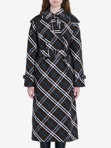 BURBERRY Women's Snug Check Outerwear - Size 5.5