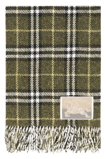 BURBERRY Classic Wool and Cashmere Scarf - 175x30 cm