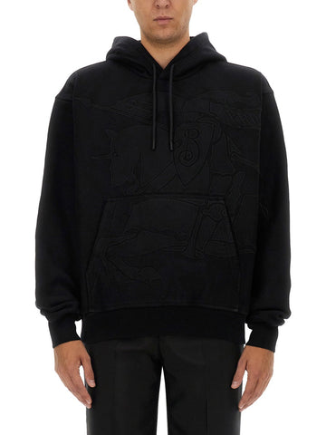 BURBERRY Cotton Blend Sweatshirt for Men - FW24 Collection