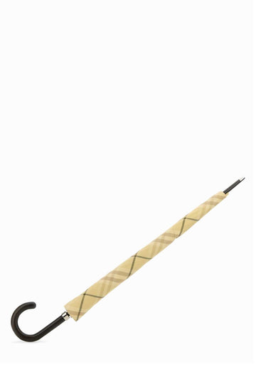 BURBERRY Embroidered Nylon Blend Umbrella