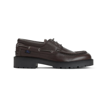 BURBERRY Men's Leather Raft Loafers