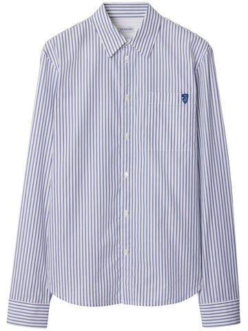 BURBERRY Striped Cotton Shirt for Men - SS25