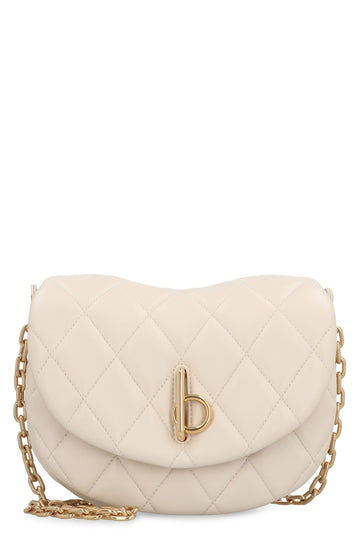 BURBERRY Mini Quilted Rocking Horse Crossbody Handbag