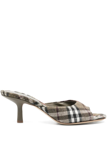 BURBERRY Fabric and Leather Pumps for Women - SS25