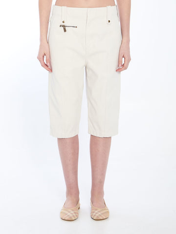 BURBERRY Slim Fit Capri Pants - Size UK 8