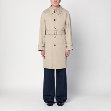 BURBERRY Cotton Trench Jacket with Belt - SS25 Edition