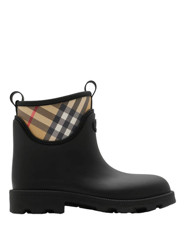 BURBERRY Rubber Marsh Low Boots for Women - Fall/Winter 25