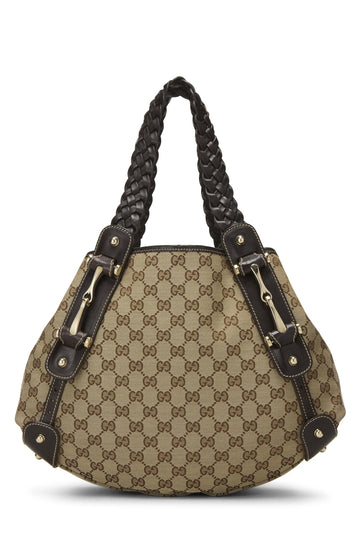 Gucci, Original CS Canvas Pelham Tote, Brown