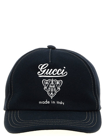 Gucci Men Gucci Coat Of Arms Cap