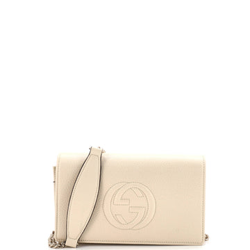 Soho Wallet on Chain Leather