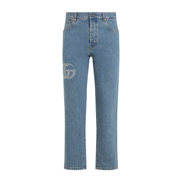 GUCCI 5-Pocket Straight-Leg Jeans
