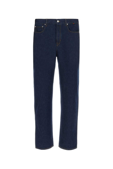 GUCCI Cropped Slim Fit Denim Jeans for Men