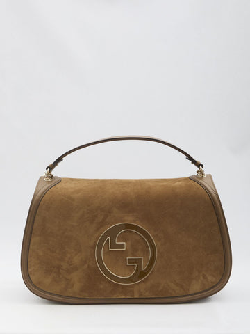 GUCCI Large Suede Leather Handbag for Women
