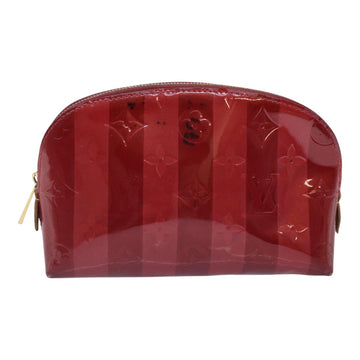Louis Vuitton Cosmetic Pouch  Patent Leather Clutch Bag
