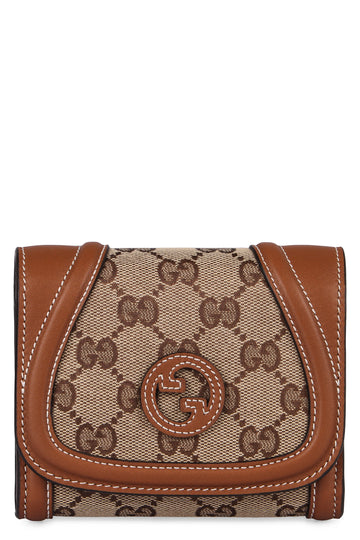 GUCCI Mini GG Original Fabric Wallet