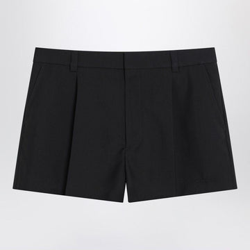GUCCI Men's Mini Wool Twill Shorts