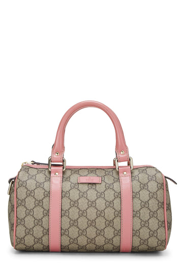 Gucci, Pink Original CS Supreme Canvas Joy Boston Bag, Pink
