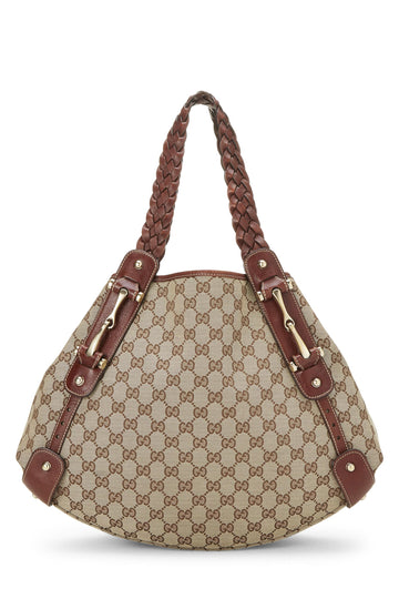 Gucci, Original CS Canvas Pelham Tote Large, Brown