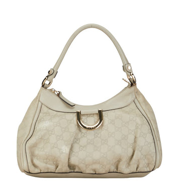 Gucci Abbey One-Shoulder Handbag 190525 Ivory White Leather  Gucci