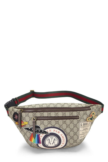 Gucci, Original CS Supreme Canvas Courrier Belt Bag, Brown