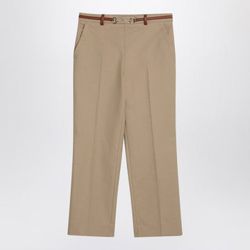 GUCCI Stylish Cotton Pants for Women - SS25 Collection