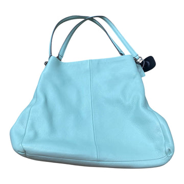 Handbag Designer By Coach In Green & Grey, Size:Large