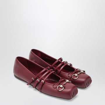 GUCCI Elegant Ballet Flats with Horsebit Detail
