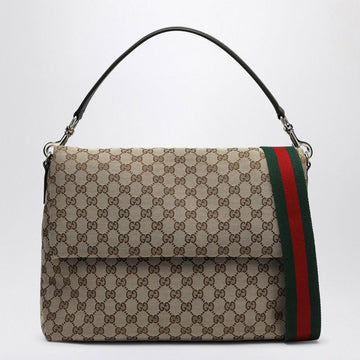 GUCCI Medium Shoulder Handbag with Web Strap