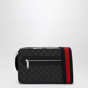 Gucci Medium Gg Black Shoulder Bag Men
