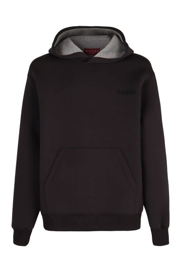 GUCCI Men's Ribbed Cuff T-Shirt Sweatshirt