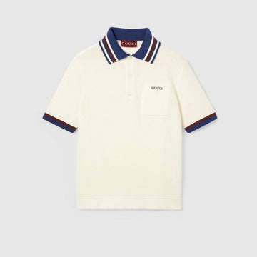 GUCCI Men's Classic Cotton Polo - Short Sleeve
