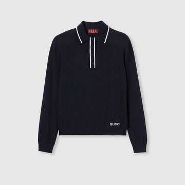 GUCCI Men's Long Sleeve Polo