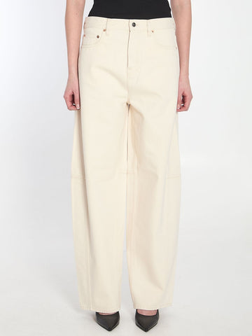 GUCCI High-Waist Tapered-Fit Trousers