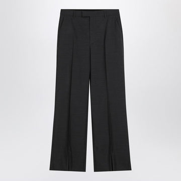 Gucci Gray Wool Trousers Women