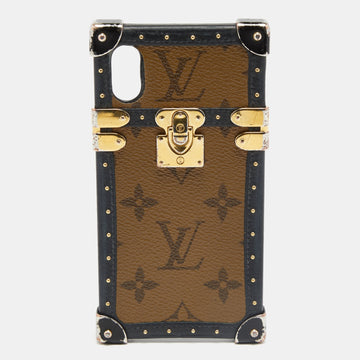 Reverse Monogram Eye-Trunk iPhone X Case